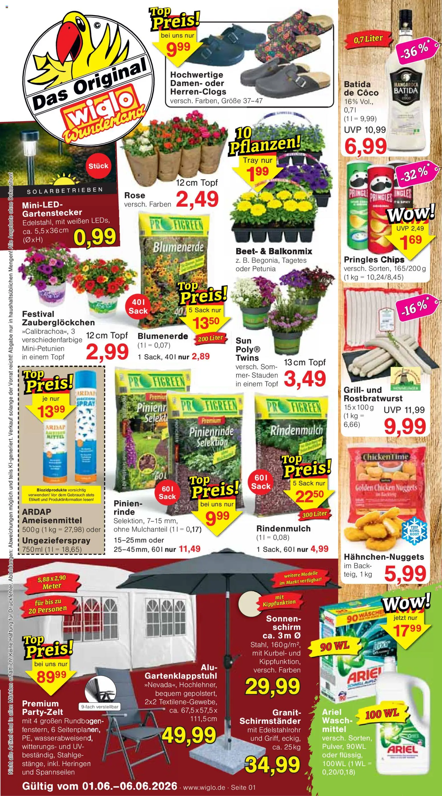 Vorschau von dem Prospekt des Geschäftes Wiglo Wunderland, gültig ab dem 01.06.2026
