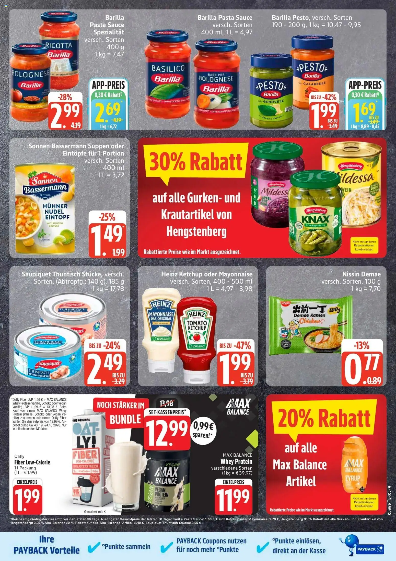 Vorschau von dem Prospekt des Geschäftes Edeka, gültig ab dem 19.10.2026