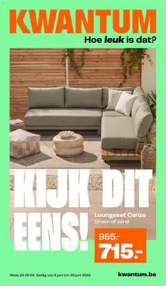 Voorbeeld van Kwantum Folder / Publicité van winkel Kwantum geldig vanaf 08/06/2026
