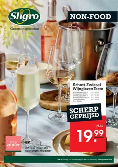 Voorbeeld van Sligro folder - Non food van winkel Sligro geldig vanaf 23-07-2026