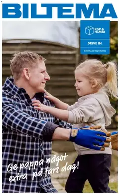 Förhandsgranska reklamblad Biltema erbjudanden Fars dag från butik Biltema gäller från 26/10/2026
