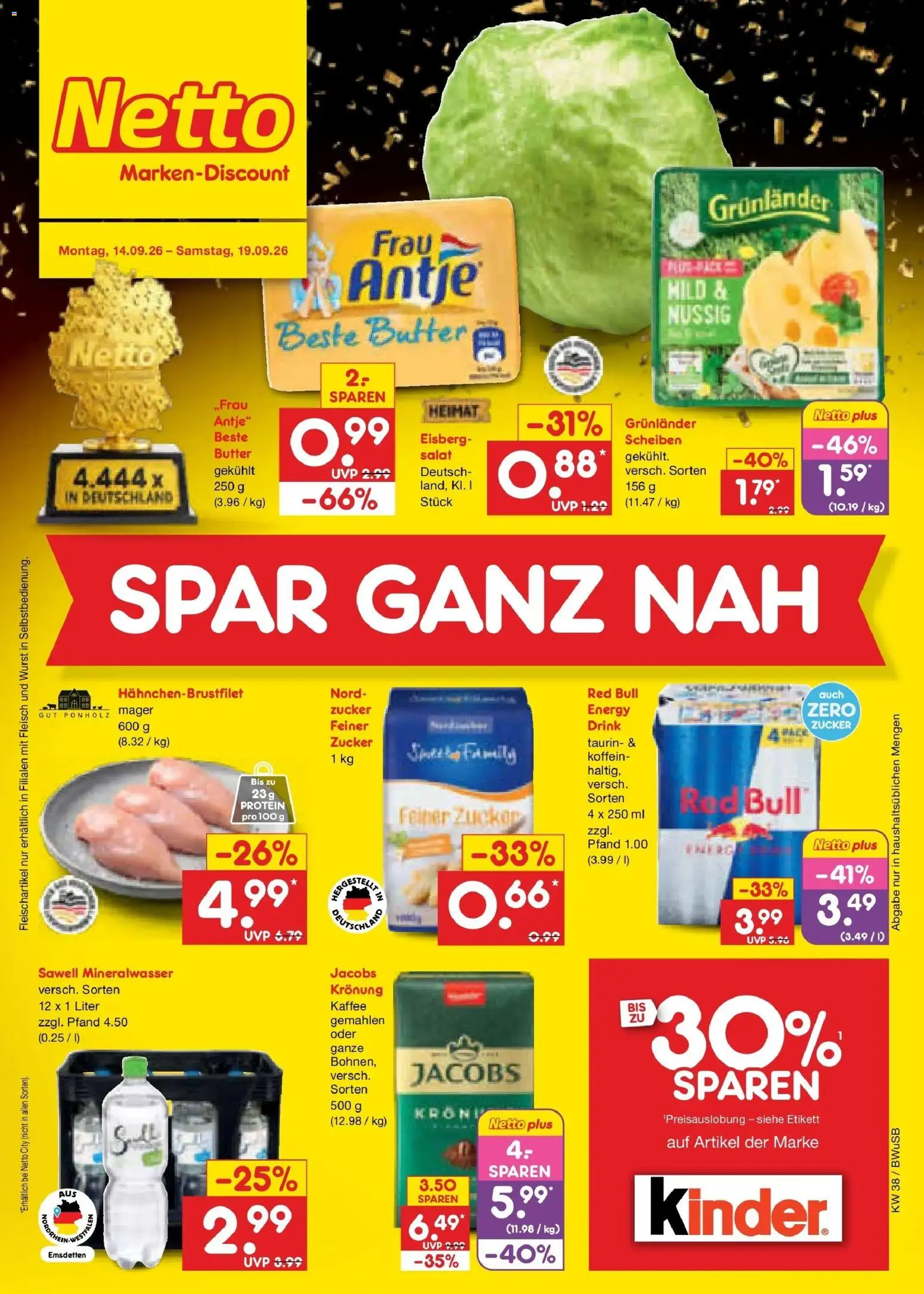 Vorschau von dem Prospekt des Geschäftes Netto Marken-Discount, gültig ab dem 14.09.2026
