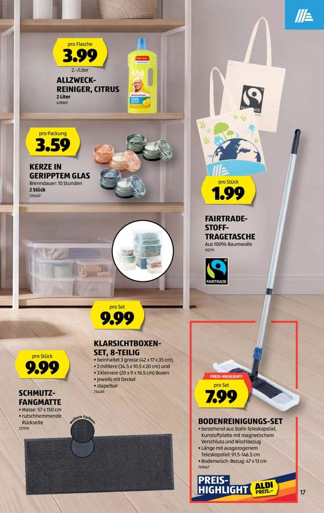 Neue Aldi Aktionen ab 03.09.