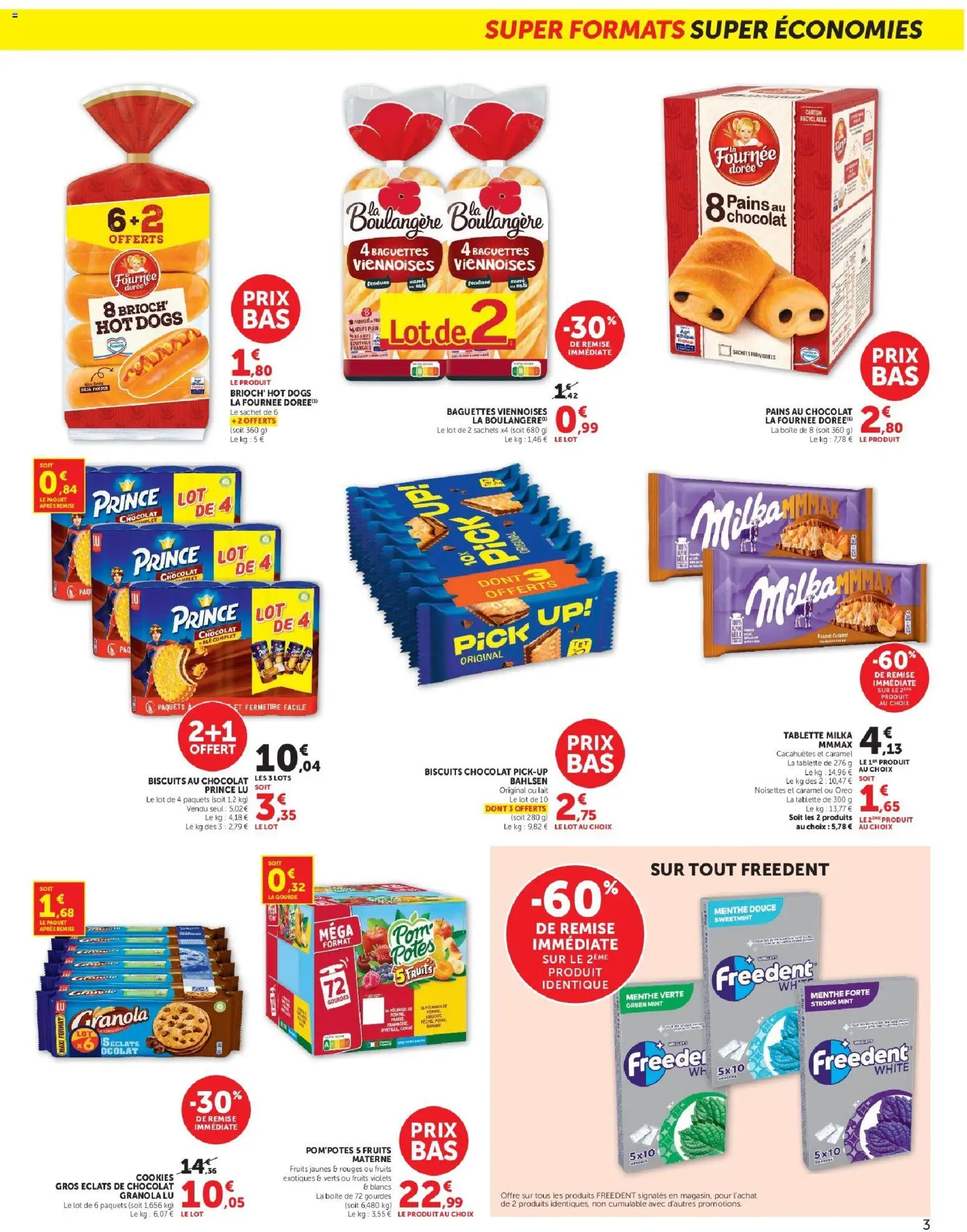 Prévisualisation de Super U - Les prix bas de la semaine du magasin Super U formulaire valide 27/10/2026