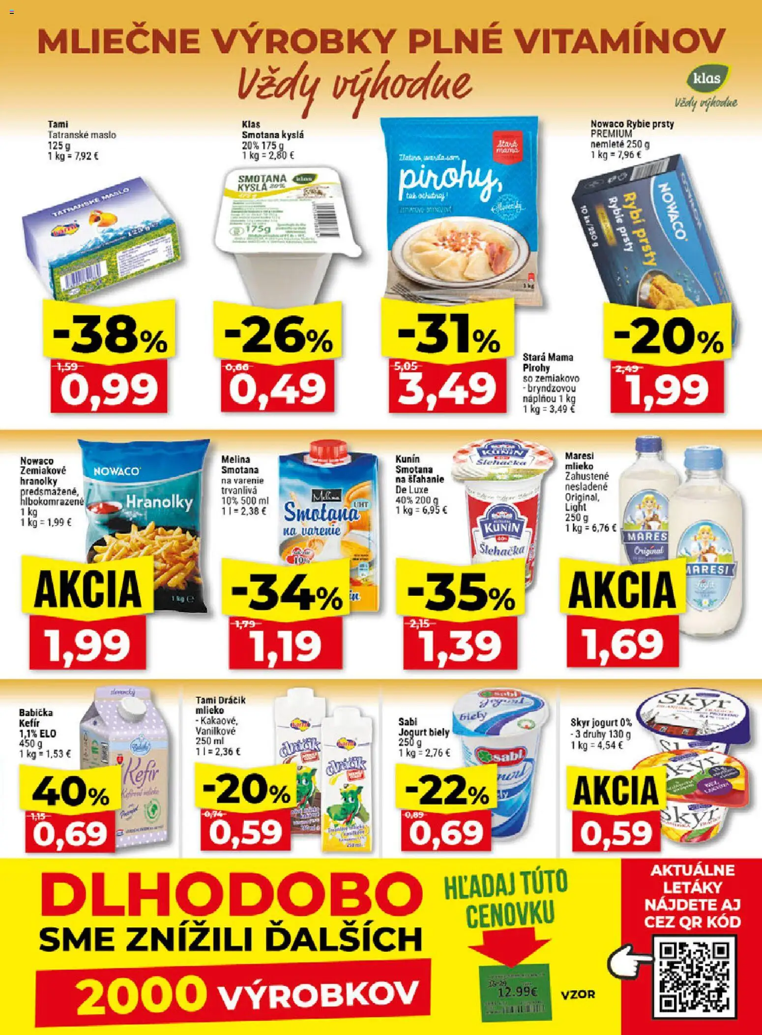 Náhľad Klas letáku platného od 28.09.2026