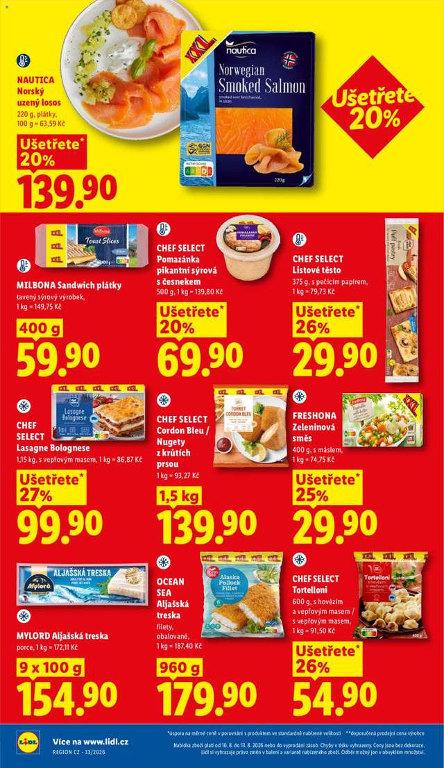 Nový Lidl leták od 10.08.