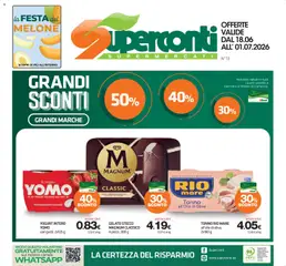 Anteprima dell'opuscolo Superconti volantino dal negozio Superconti valido da 18/06/2026