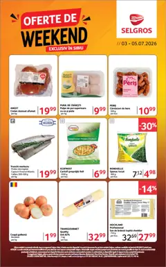Previzualizarea de cataloage: Selgros Selgros Catalog Oferte de weekend valabil de la 03.07.2026