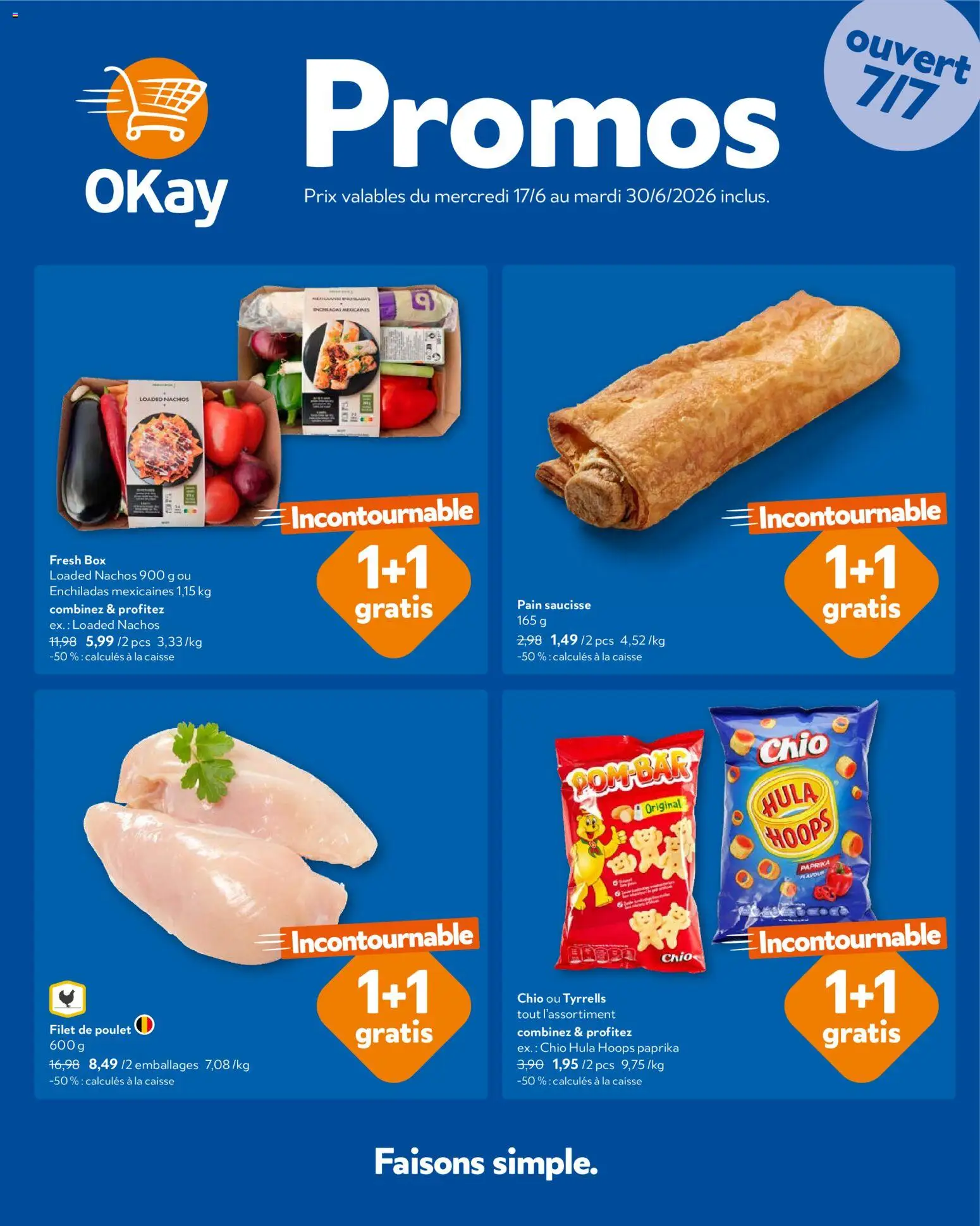 Voorbeeld van OKay Publicité van winkel OKay geldig vanaf 17/06/2026