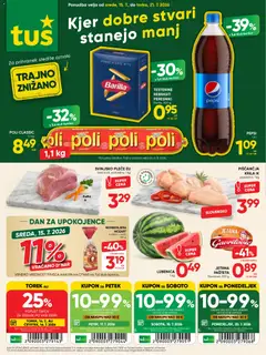Predogled kataloga iz trgovine Tuš veljaven od 15.07.2026