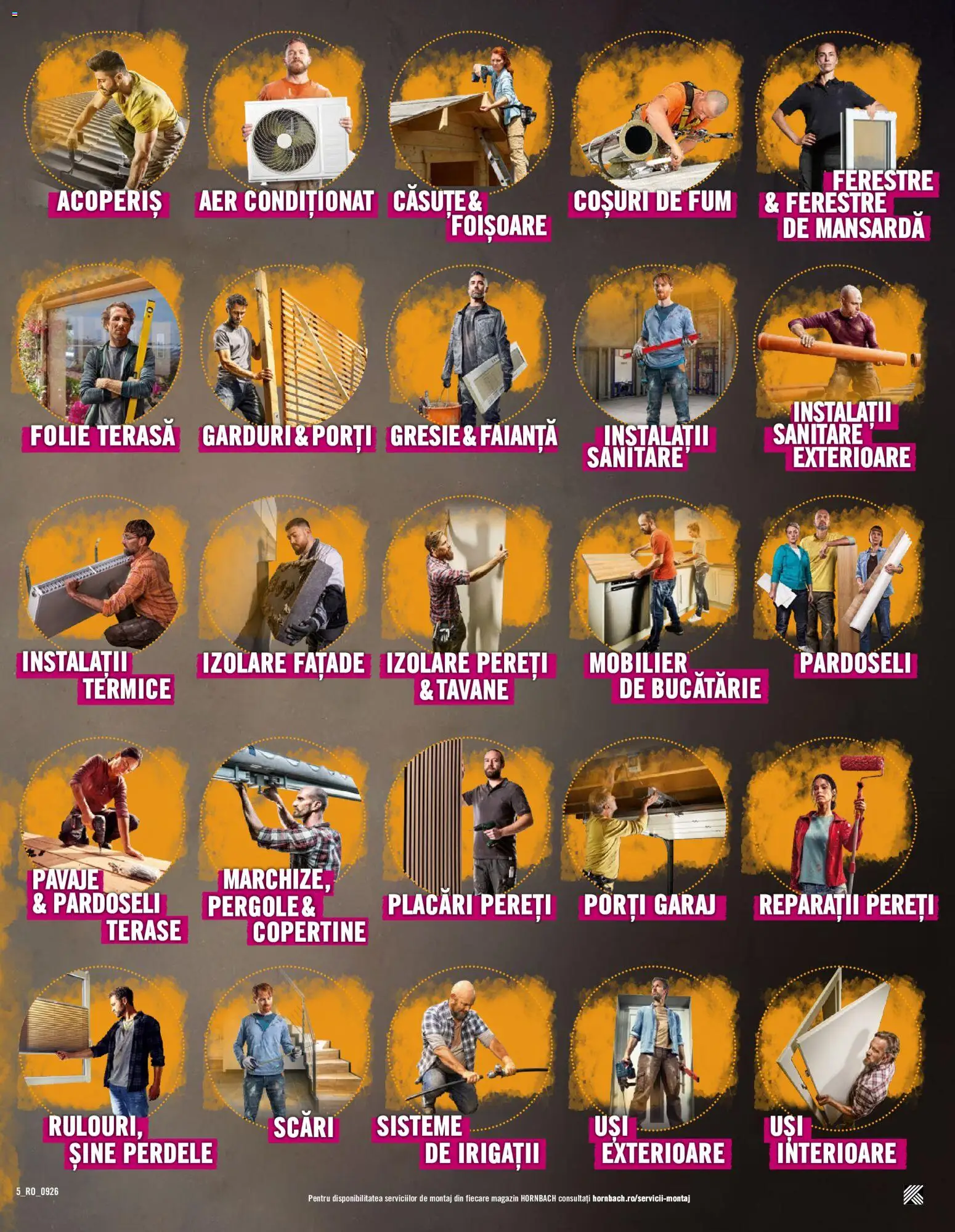 Previzualizarea de cataloage: Hornbach Hornbach Catalog valabil de la 15.09.2026 - Aer Condiționat, Gresie, Bucătărie, Faianță