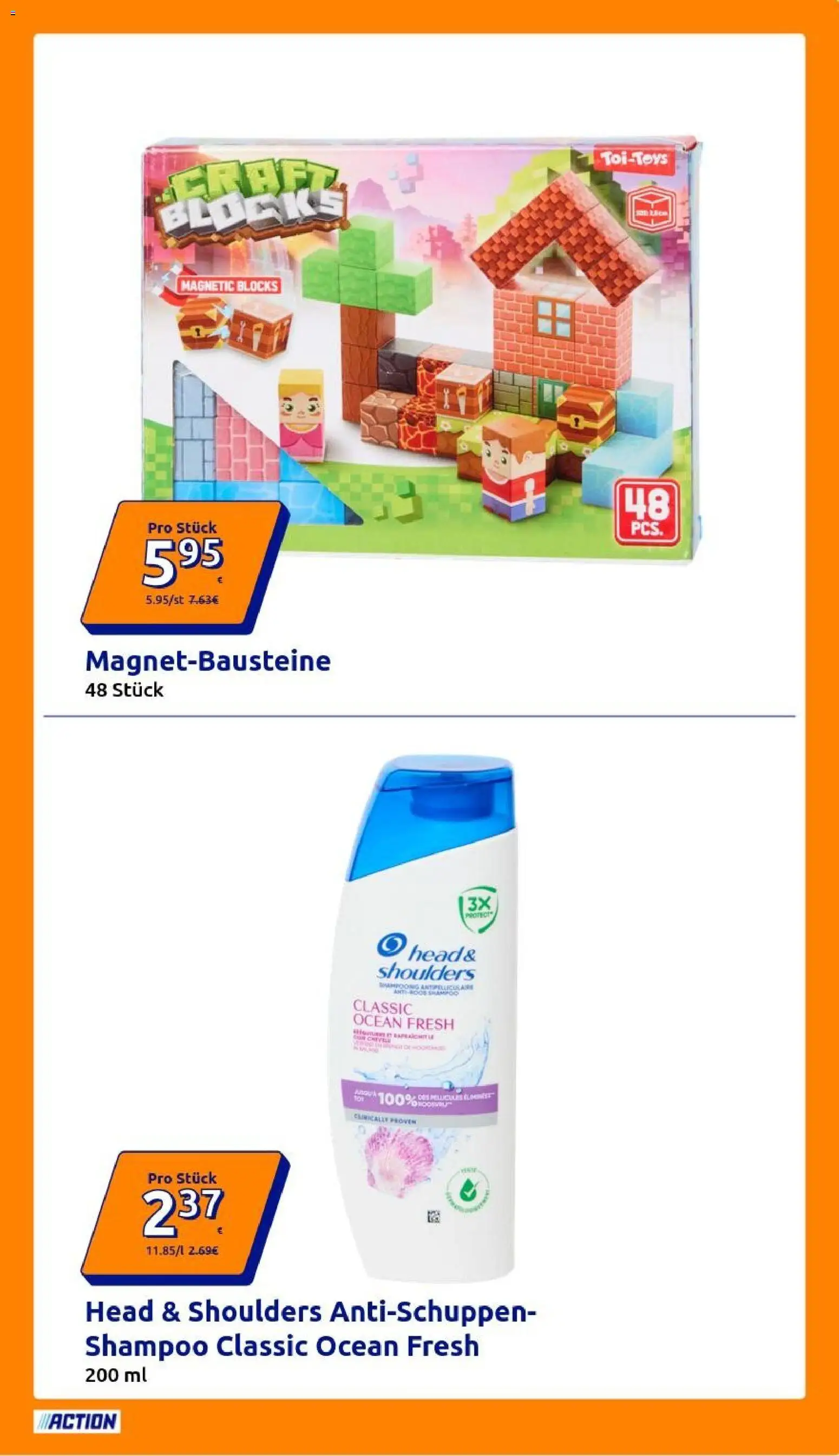 Vorschau von dem Prospekt des Geschäftes Action, gültig ab dem 21.10.2026 - Shampoo, Head & shoulders