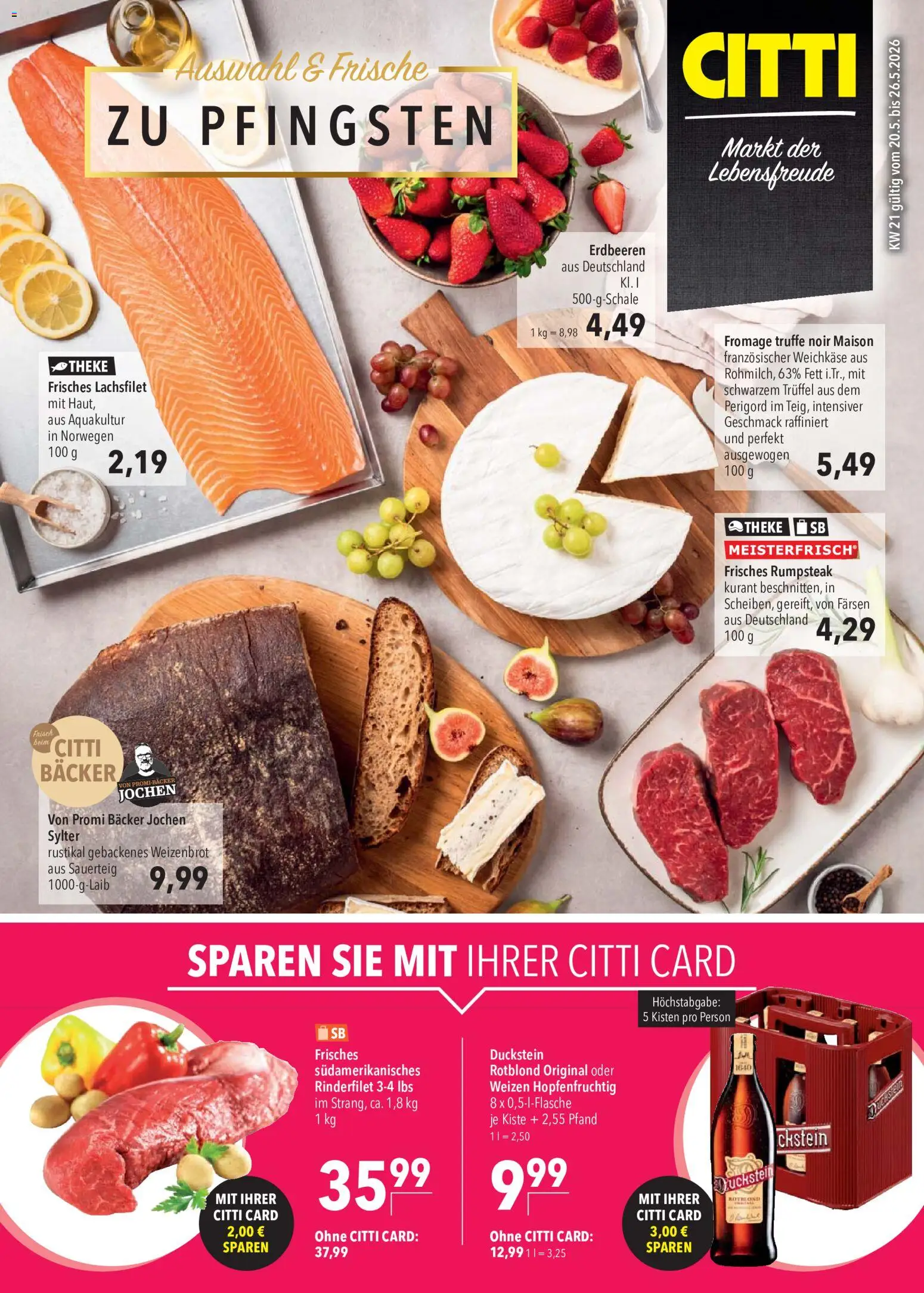 Vorschau von dem Prospekt des Geschäftes CITTI Markt, gültig ab dem 20.05.2026
