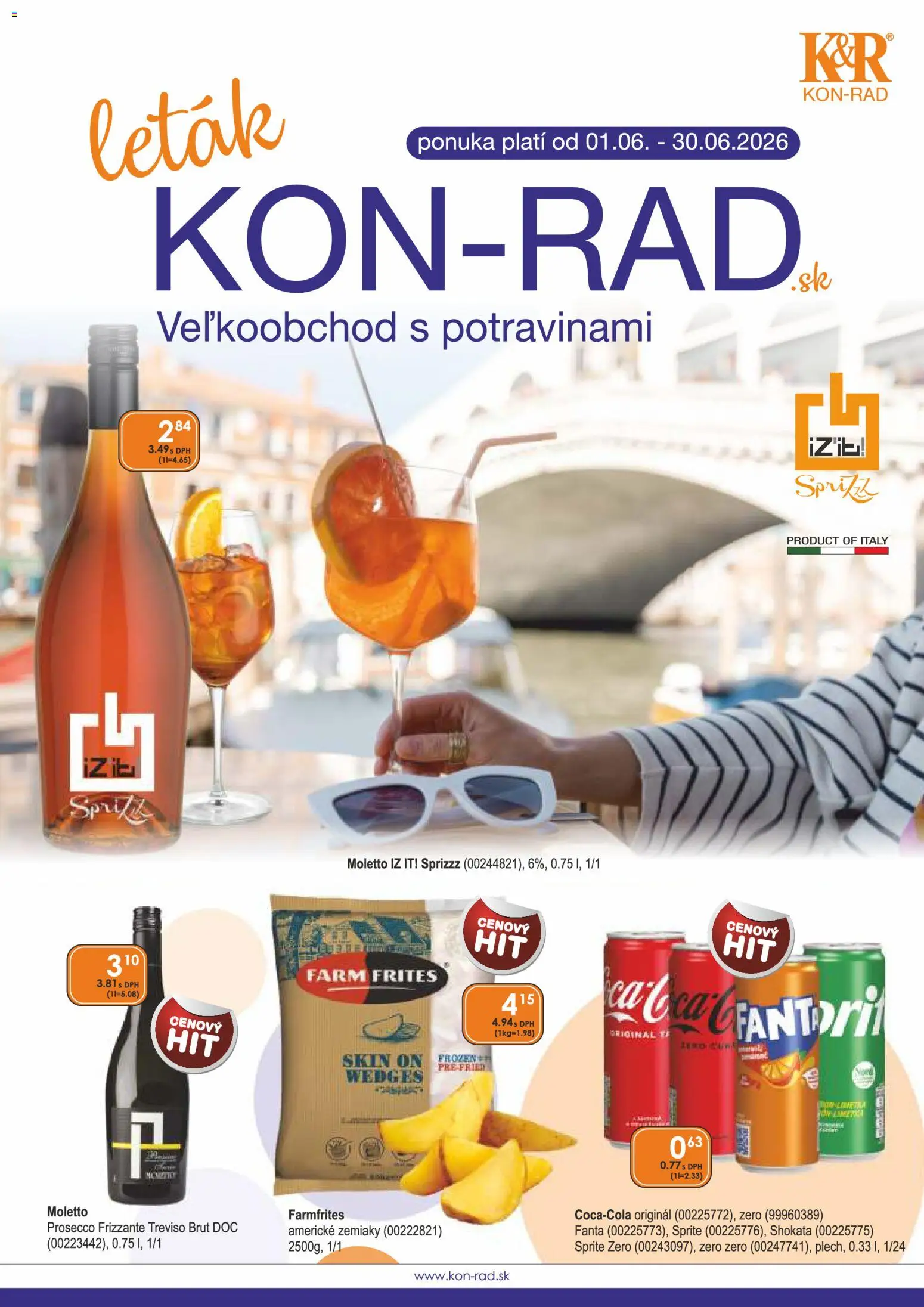 Náhľad KON - RAD letáku platného od 01.06.2026