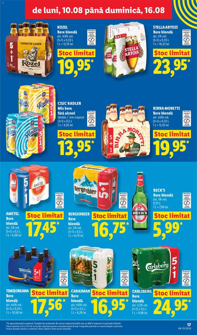 Noul catalog Lidl de la 10.08.