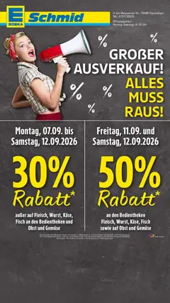 Vorschau von dem Prospekt des Geschäftes Edeka, gültig ab dem 07.09.2026