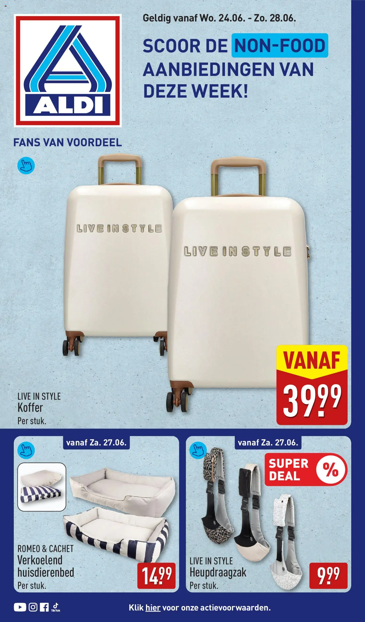 Voorbeeld van Aldi folder - Non food van winkel Aldi geldig vanaf 24-06-2026