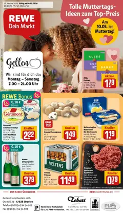Vorschau von dem Prospekt des Geschäftes Rewe, gültig ab dem 04.05.2026