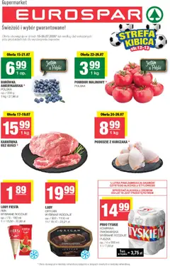 Pogląd gazetki "Spar gazetka - Eurospar" ze sklepu Spar ważnej od 15.07.2026