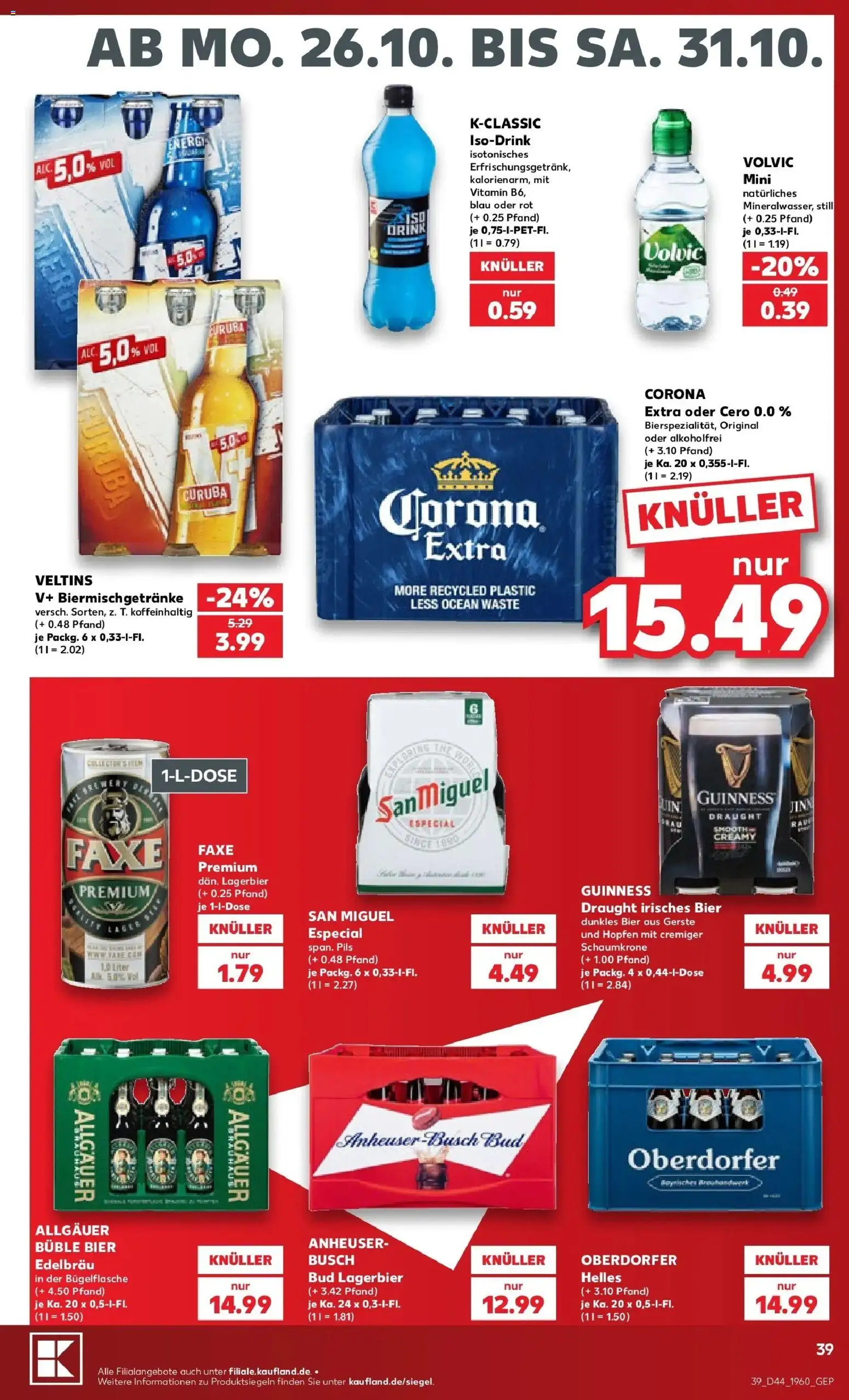 Vorschau von dem Prospekt des Geschäftes Kaufland, gültig ab dem 26.10.2026
