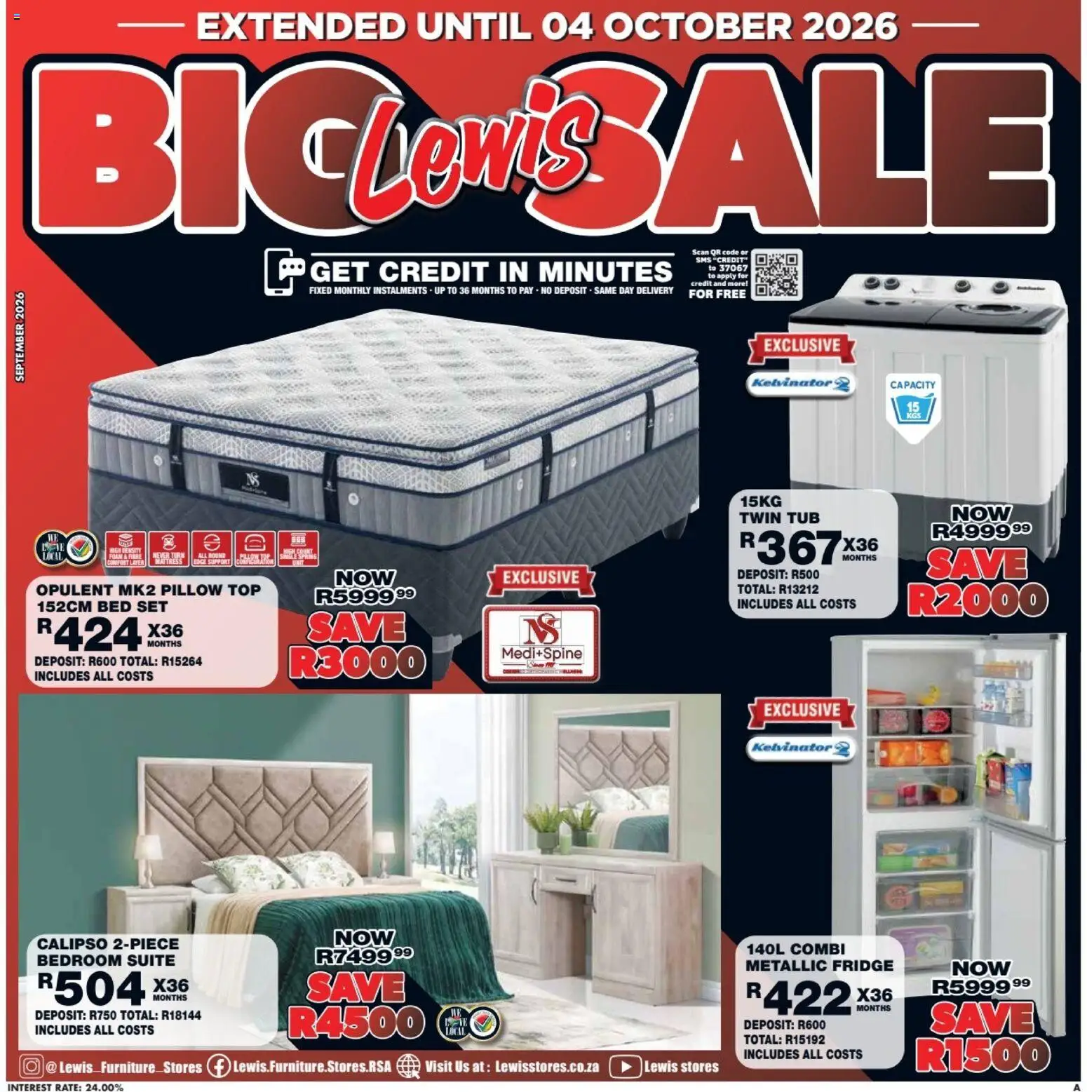 Preview of Lewis Stores flyer valid from 28/09/2026