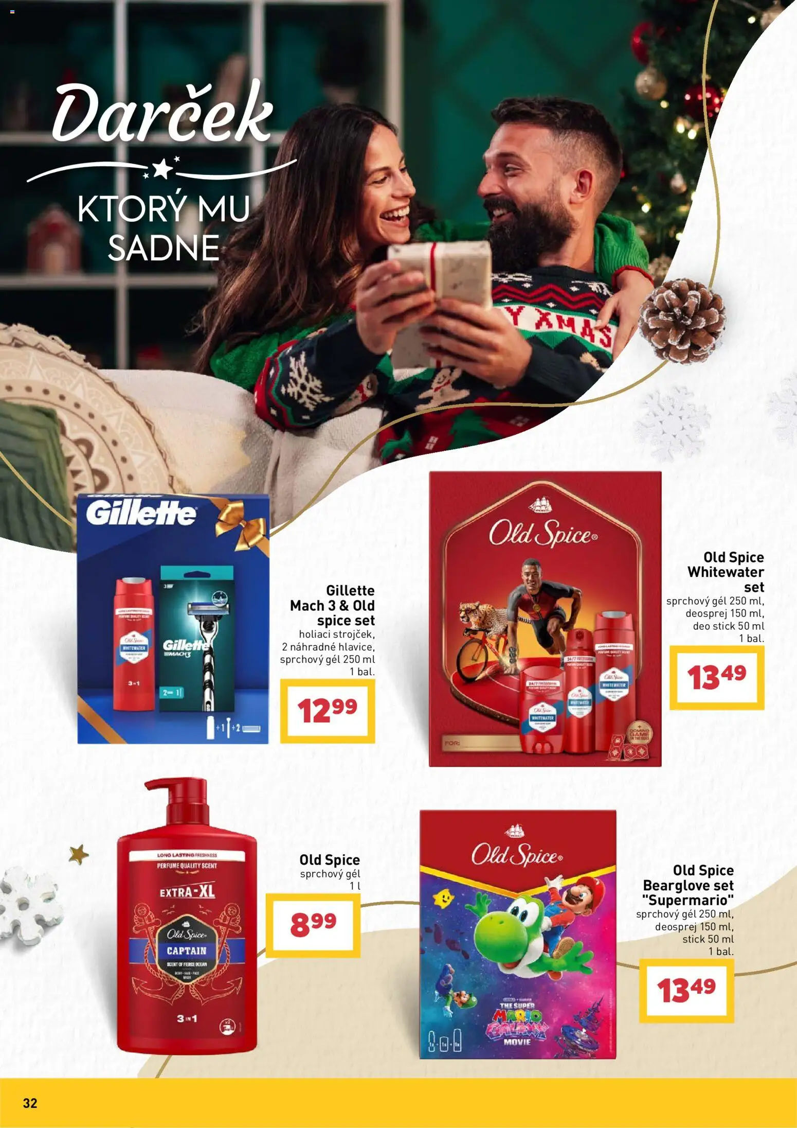 Náhľad Billa letáku platného od 14.10.2026 - Old Spice, Sprchový gél