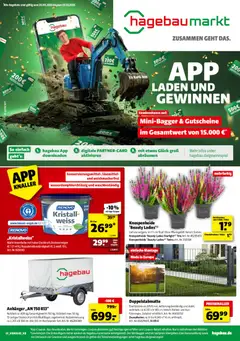 Vorschau von dem Prospekt des Geschäftes Hagebau, gültig ab dem 26.09.2026