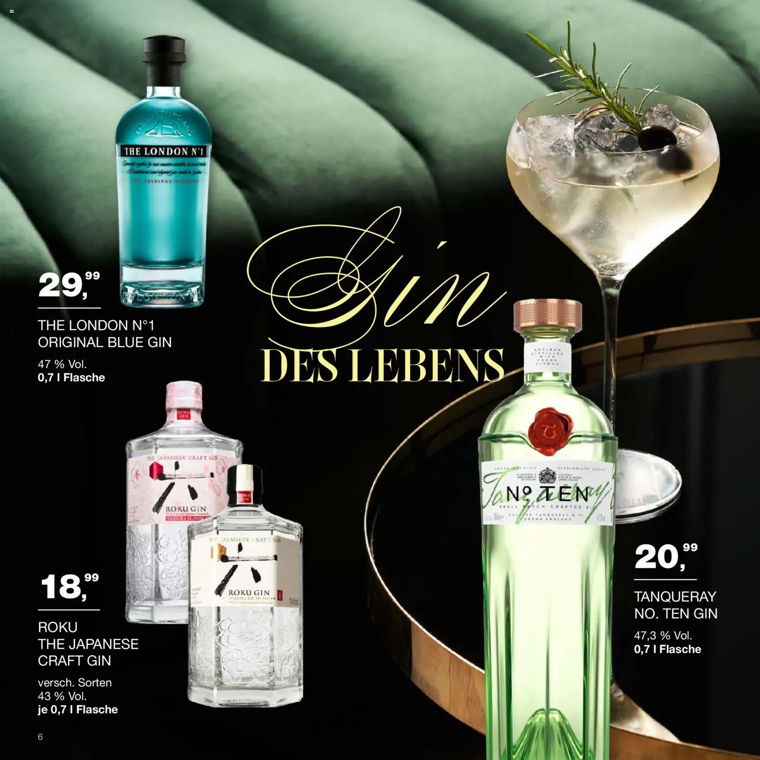 Vorschau von dem Prospekt des Geschäftes Handelshof, gültig ab dem 15.10.2026 - Gin