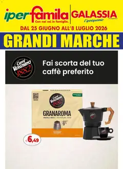 Anteprima dell'opuscolo Famila volantino Grandi Marche dal negozio Famila valido da 25/06/2026