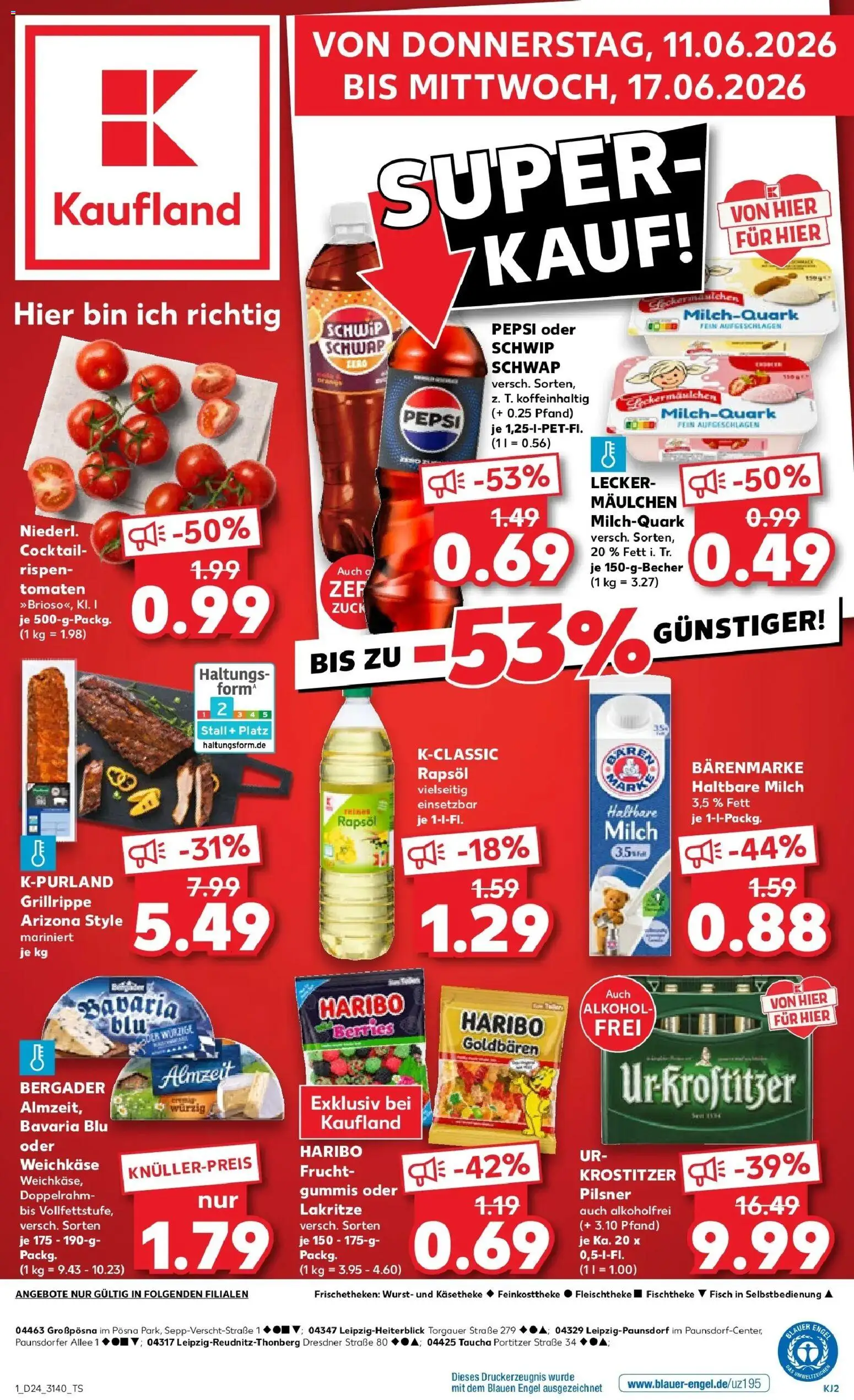 Vorschau von dem Prospekt des Geschäftes Kaufland, gültig ab dem 10.06.2026