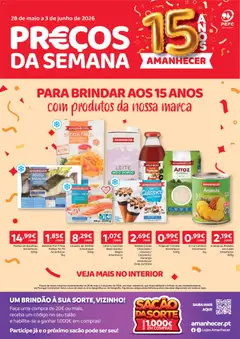 Pré-visualização do folheto da loja Amanhecer válida a partir de 28/05/2026