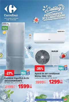 Previzualizarea de cataloage: Carrefour Carrefour Catalog Frigorifice Si Climatizare valabil de la 17.06.2026