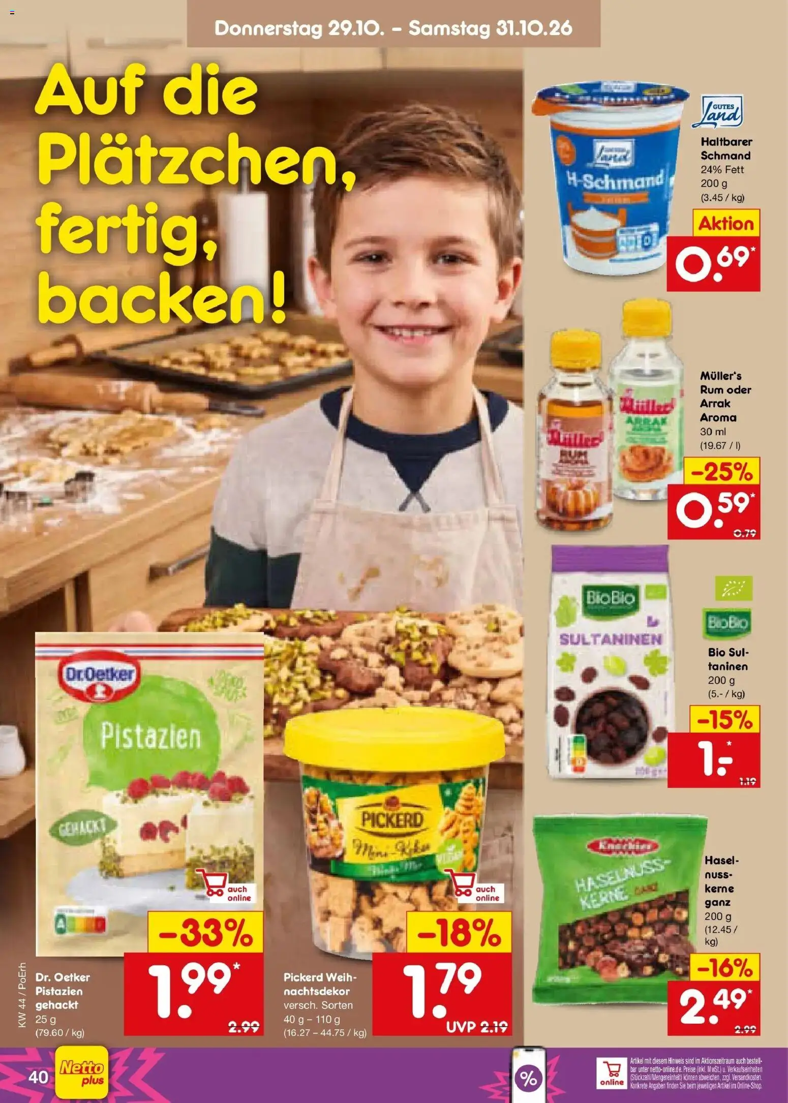 Vorschau von dem Prospekt des Geschäftes Netto Marken-Discount, gültig ab dem 26.10.2026