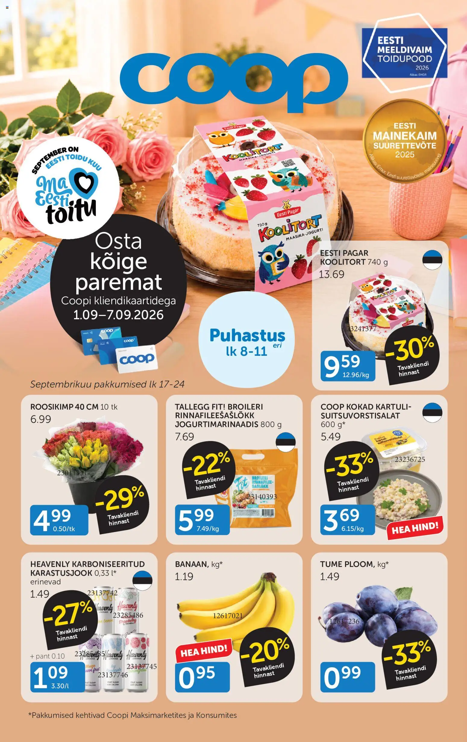 Coop kliendilehe eelvaade alates 01.09.2026