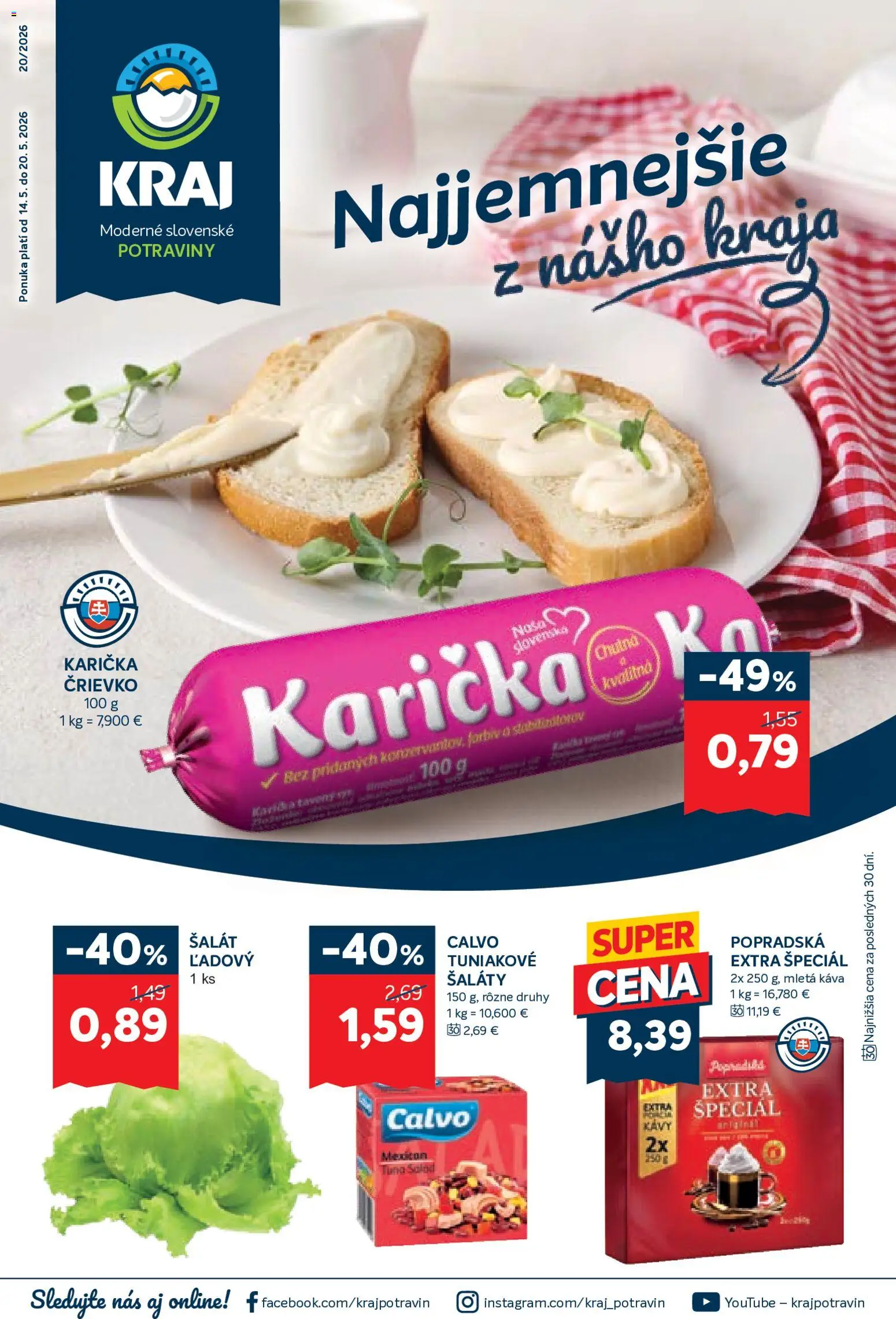 Náhľad Kraj letáku platného od 14.05.2026