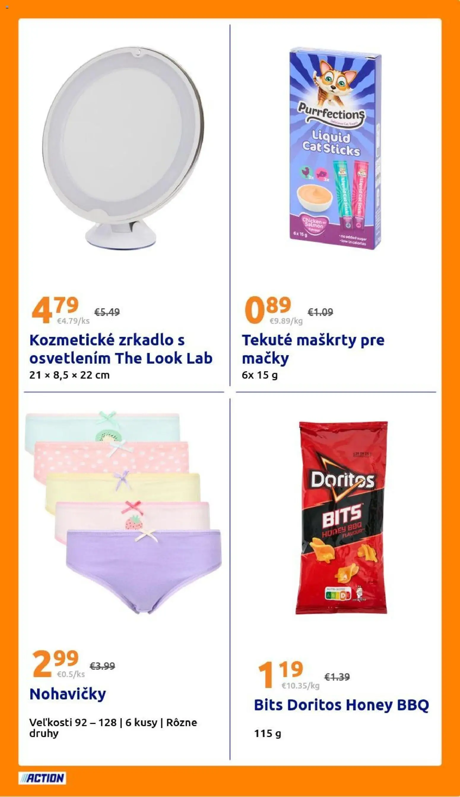 Náhľad Action letáku platného od 14.10.2026 - Zrkadlo, Nohavičky