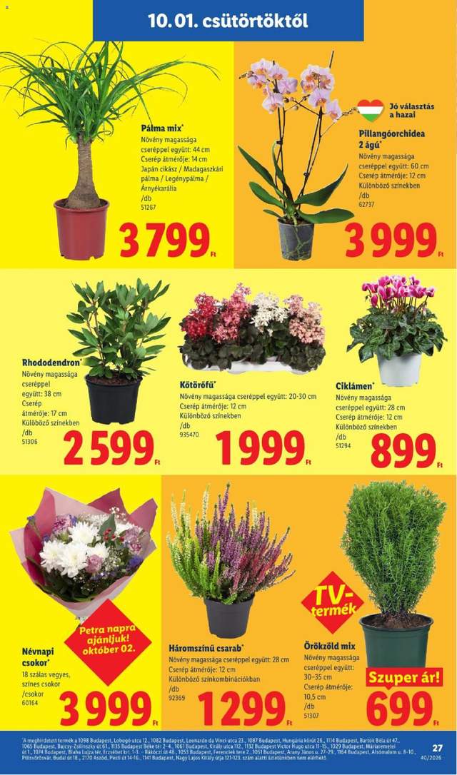 Új Lidl akciós újság 10.01.