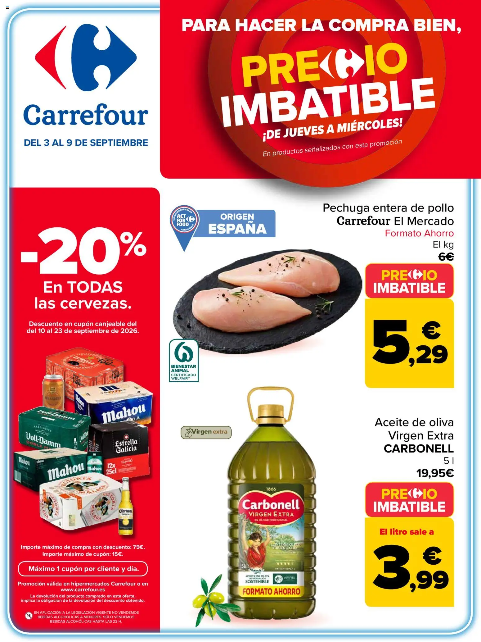 Vista previa del folleto de la tienda Carrefour válido desde el 03/09/2026 