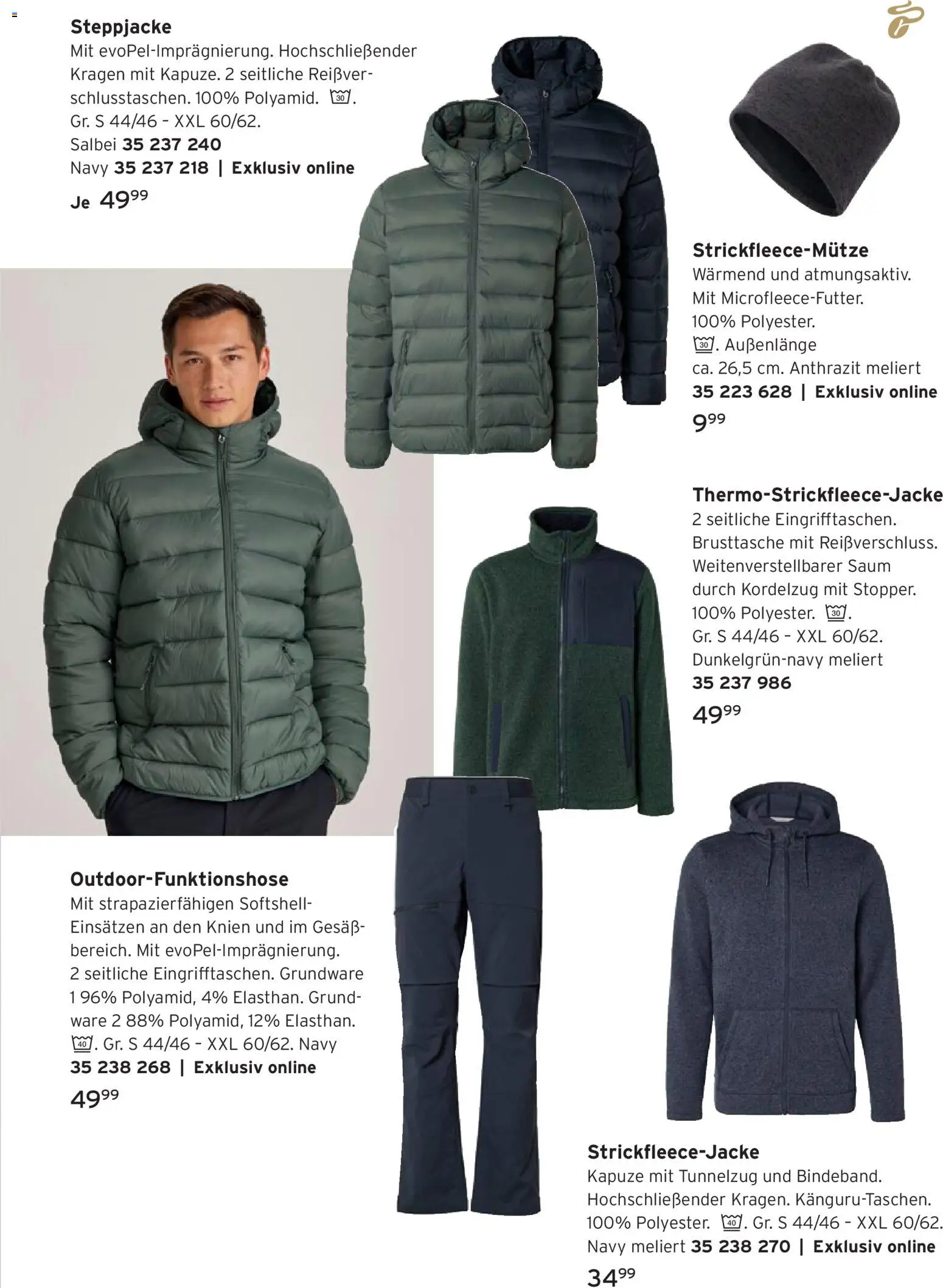 Vorschau von dem Prospekt des Geschäftes Tchibo, gültig ab dem 04.11.2026 - Steppjacke