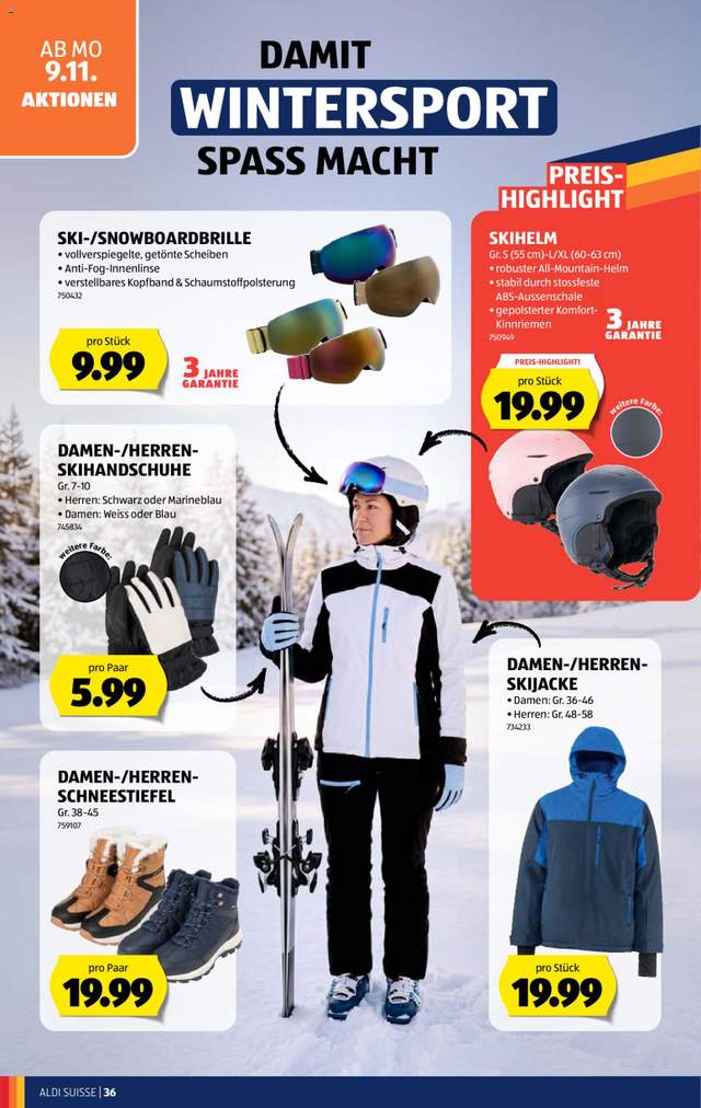 Neue Aldi Aktionen ab 05.11.