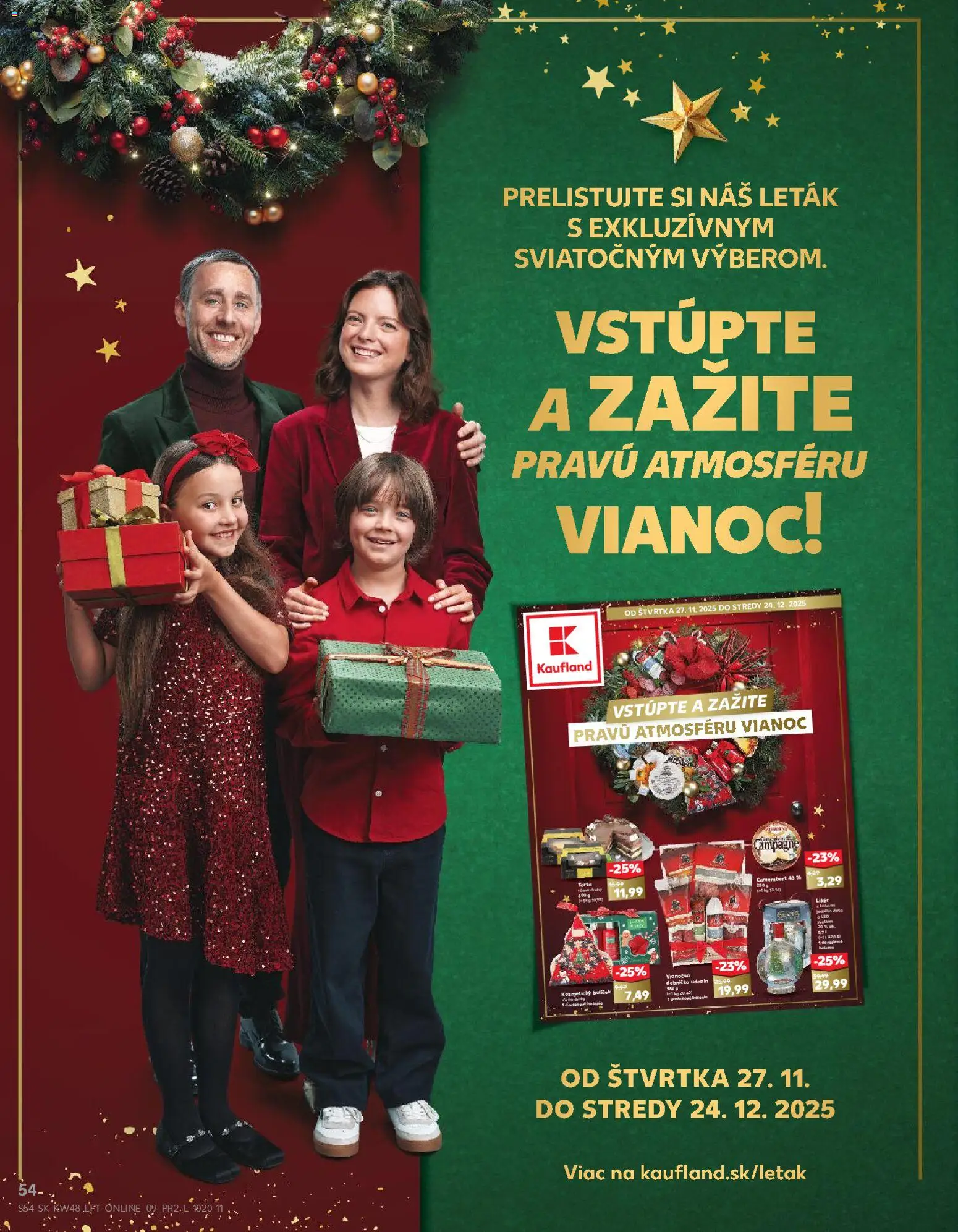 Náhľad Kaufland letáku platného od 27.11.2025 - Torta, Led