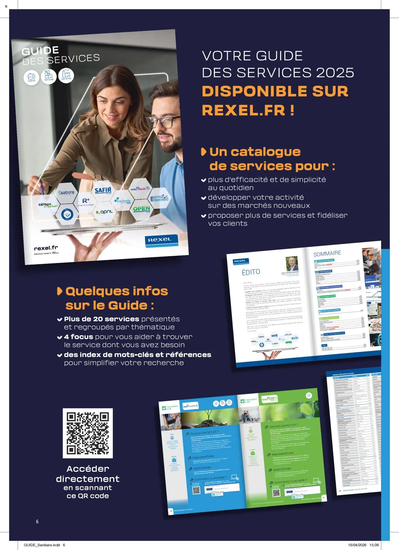 Prévisualisation de Rexel - Brochure Sanitaire du magasin Rexel formulaire valide 20/04/2026