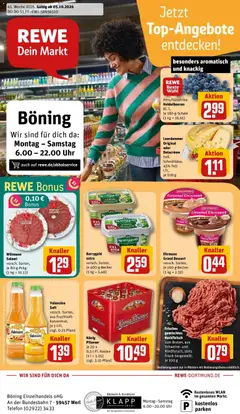 Vorschau von dem Prospekt des Geschäftes Rewe, gültig ab dem 05.10.2026