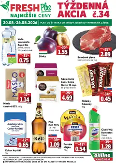 Náhľad Fresh letáku platného od 20.08.2026