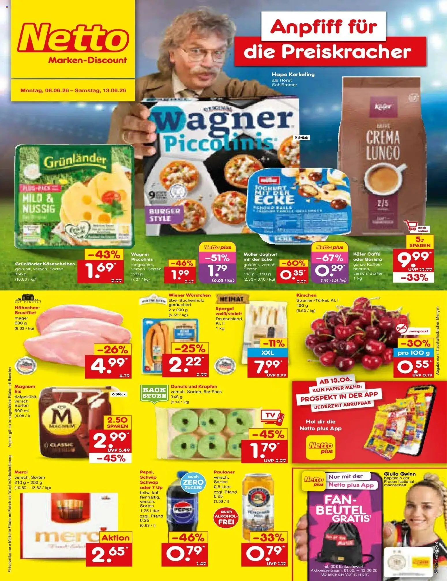 Vorschau von dem Prospekt des Geschäftes Netto Marken-Discount, gültig ab dem 08.06.2026