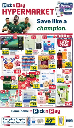 Preview of Pick n Pay flyer valid from 25/08/2026