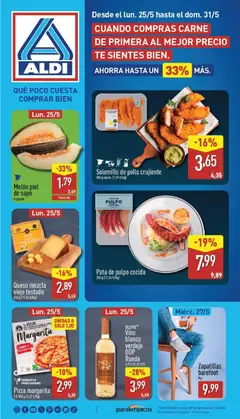 Vista previa del folleto de la tienda Aldi válido desde el 25/05/2026 