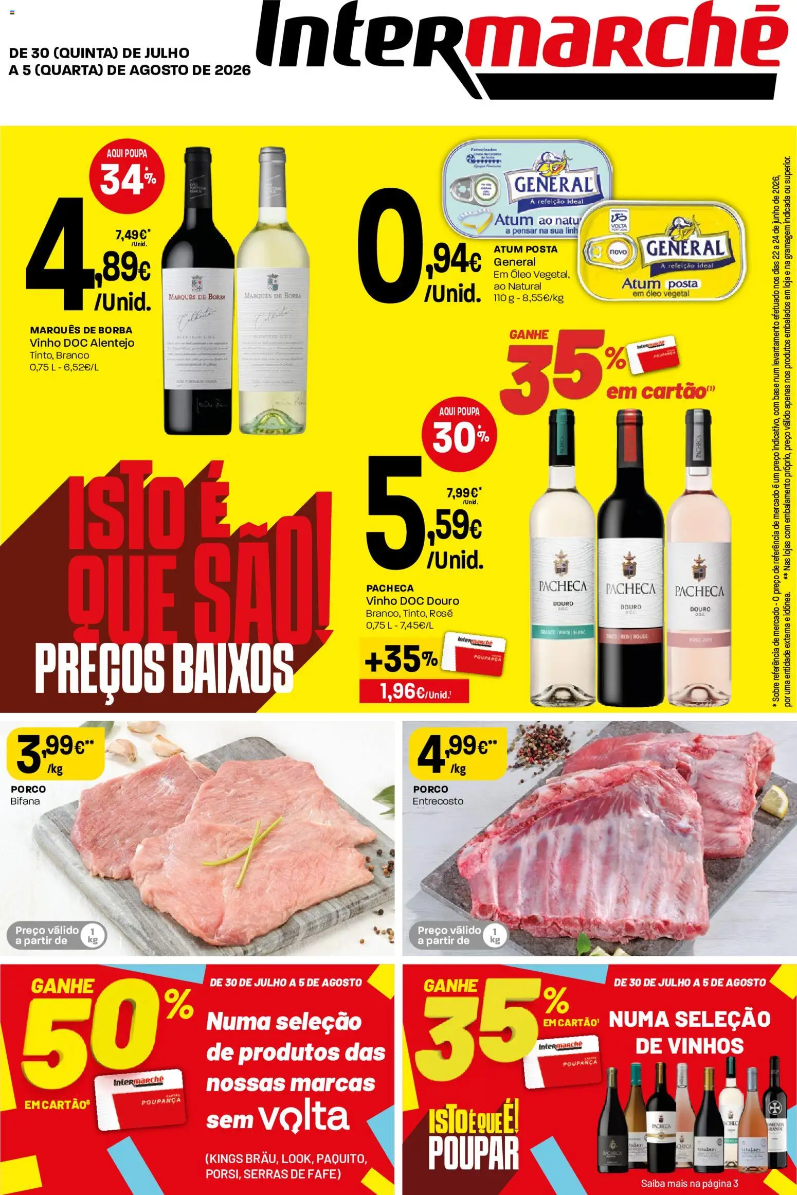 Pré-visualização do folheto da loja Intermarché válida a partir de 30/07/2026
