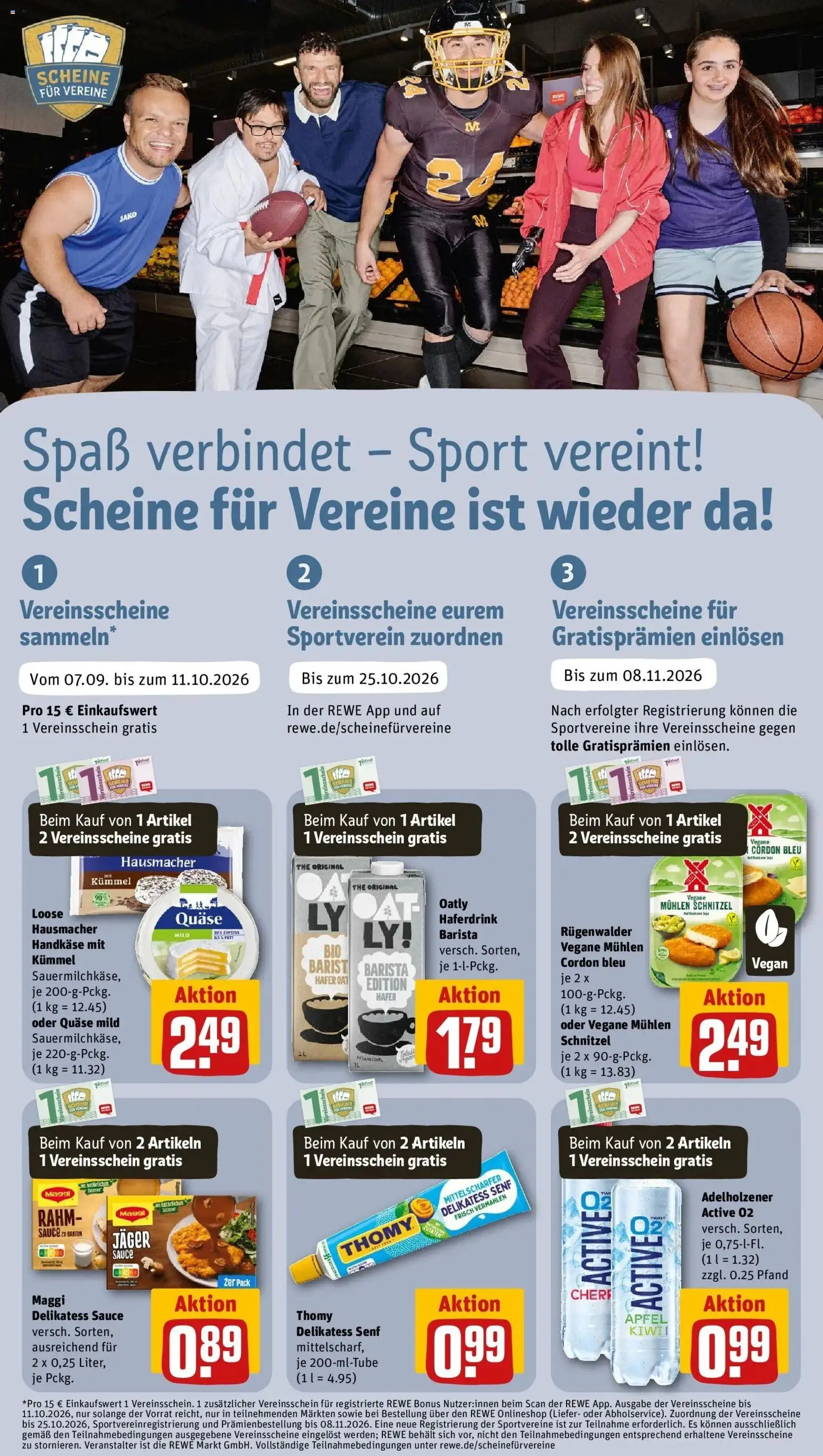 Vorschau von dem Prospekt des Geschäftes Rewe, gültig ab dem 07.09.2026