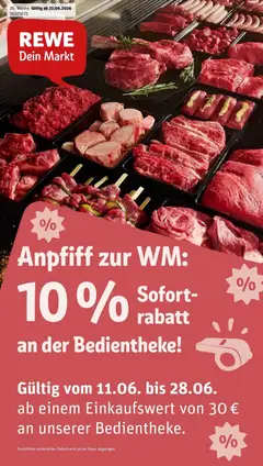 Vorschau von dem Prospekt des Geschäftes Rewe, gültig ab dem 21.06.2026